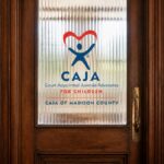 CAJA Courthouse Door
